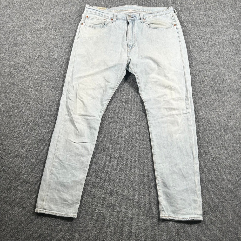 Levi's Jeans Mens Size 34 Light Wash Blue 512 Slim Taper Denim Casual Pants